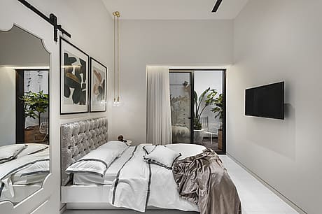 An Eclectic Duplex with a Sea Scent by Tzvia Kazayoff - 11