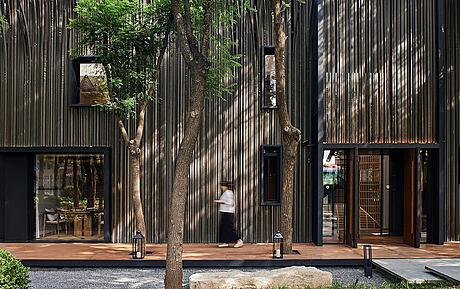 Blue Lake-Lakeside Teahouse: YI+MU’s Fusion of Tradition and Modernity - 4