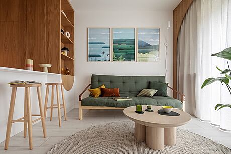 M128 Apartment: Urban Living, Natural Palette - 2