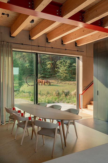 Country House Harmoniously Integrates with Serene Lakeside Setting in Poland - 5