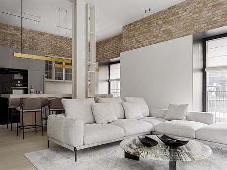 Brick Apartment: Industrial Housing Transformed Into Organic Sanctuary - 1