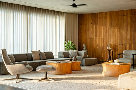 Cave House Gives Luxurious 5-Bedroom Apartment Meditative Interior - 1
