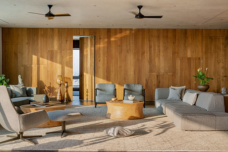 Cave House Gives Luxurious 5-Bedroom Apartment Meditative Interior - 2