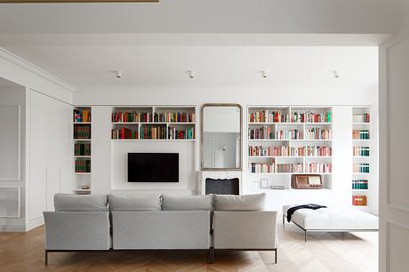 Soberly Elegant: Stylish Italian Apartment Interiors Balance Modernism and Whimsy - 2