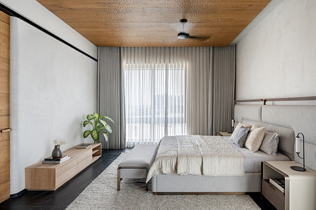 Cave House Gives Luxurious 5-Bedroom Apartment Meditative Interior - 7