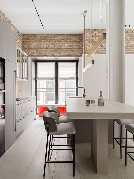 Brick Apartment: Industrial Housing Transformed Into Organic Sanctuary - 6