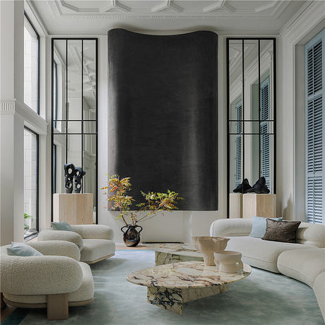 Hidden Luxury Mansion in Shanghai by Shuangbao Design - 1