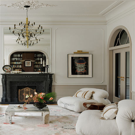 Hidden Luxury Mansion in Shanghai by Shuangbao Design - 5