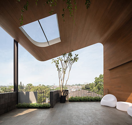 Ombak Community House Designed with Community-Focused Rooftop Spaces in Mind - 9