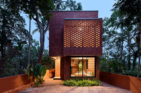 Narrow Brick House by Srijit Srinivas Architects - 8