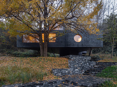 Ginkgo Valley Treehouse by Moguang Studio - 1