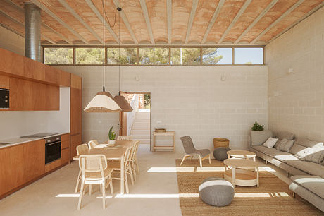 Stepped House Opens Up to Views Across Iberian Hills Around Swimming Pool - 2