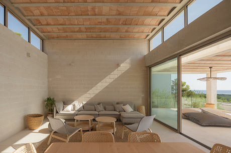 Stepped House Opens Up to Views Across Iberian Hills Around Swimming Pool - 3