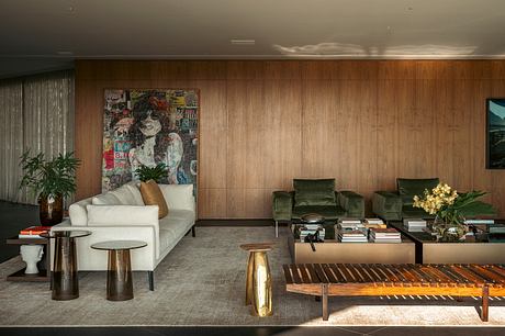 P570 Apartment Design Balances Calm Colors With Lush Greenery Views - 3