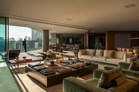 P570 Apartment Design Balances Calm Colors With Lush Greenery Views - 5