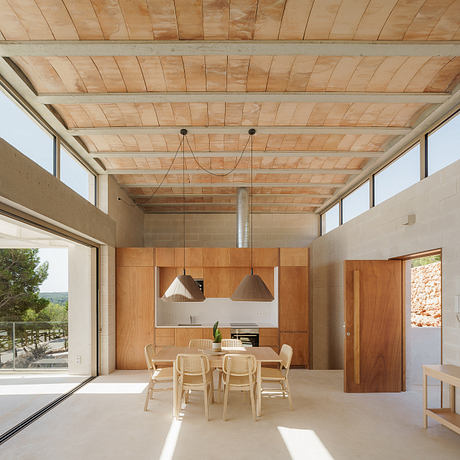Stepped House Opens Up to Views Across Iberian Hills Around Swimming Pool - 5