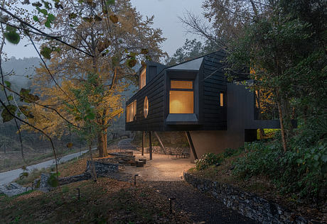 Ginkgo Valley Treehouse by Moguang Studio - 7