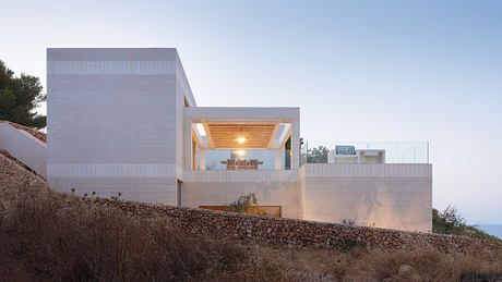 Stepped House Opens Up to Views Across Iberian Hills Around Swimming Pool - 10