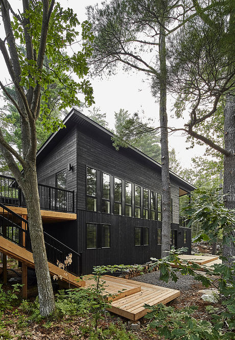 Kahshe Lake Cottage by Solares Architecture - 13
