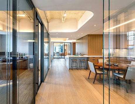 38 Newbury 7th Floor Interiors by Touloukian Touloukian - 3