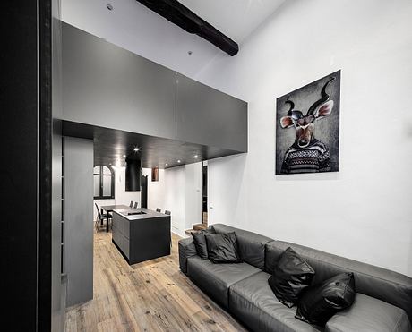 Casa la Marchesana — A Monochrome Loft Threaded Through Old Walls - 2