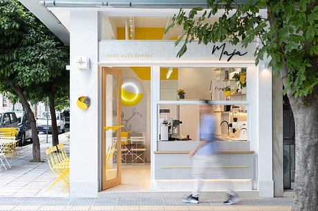 Maja Coffee Shop — A Corner Coffee Ritual Open to the Street in Volos - 6