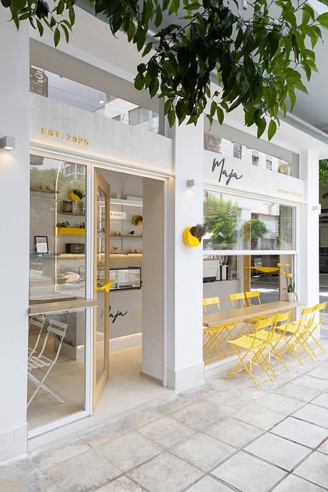 Maja Coffee Shop — A Corner Coffee Ritual Open to the Street in Volos - 7