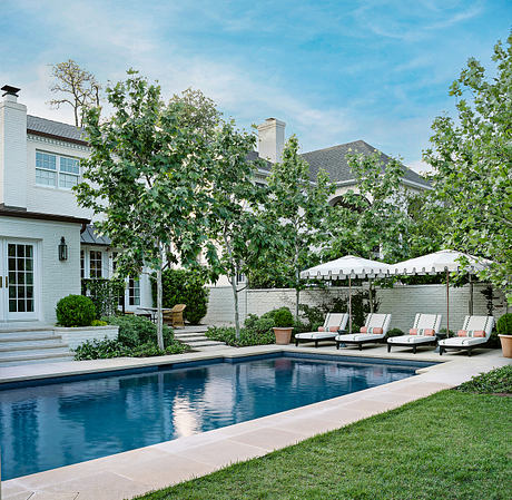 Pemberton Heights Pool House: Marble, Brass, And A Lively Party Mood - 8