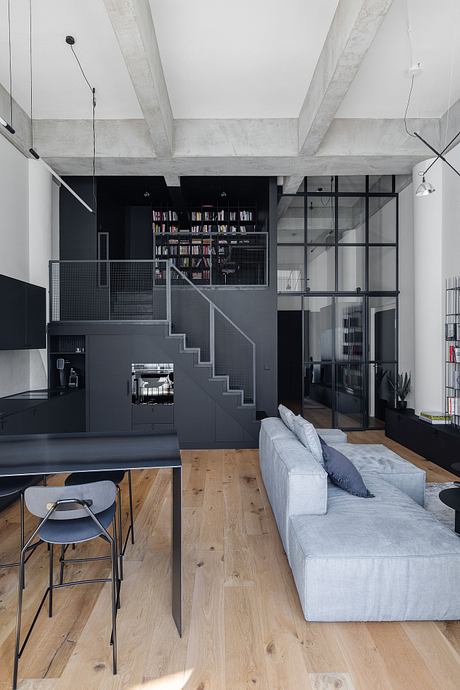 Cibulka Turns Contrast Into Comfort in a Prague Apartment Renovation - 1