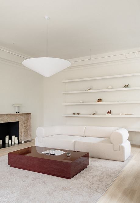 Marsala Showroom: Residential Warmth Shapes a Kyiv Footwear Boutique - 2