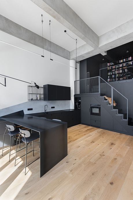 Cibulka Turns Contrast Into Comfort in a Prague Apartment Renovation - 3