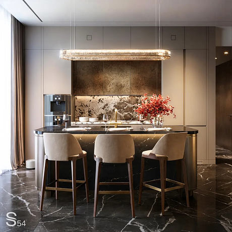 Designer Apartment in Estonia Pairs Dubai Glamour with Warm Living - 3