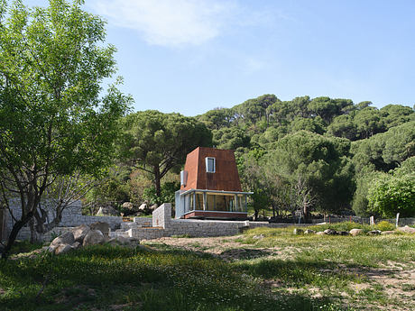 Cabin in Woods by Ediz Demirel Works - 1