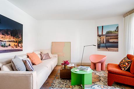 Casa Regino: Glass and Color Shape a Bright Burgos Apartment - 3