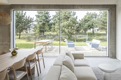 Kownatki Lake House Calm Geometry: Metal-Clad Refuge in the Pines - 4
