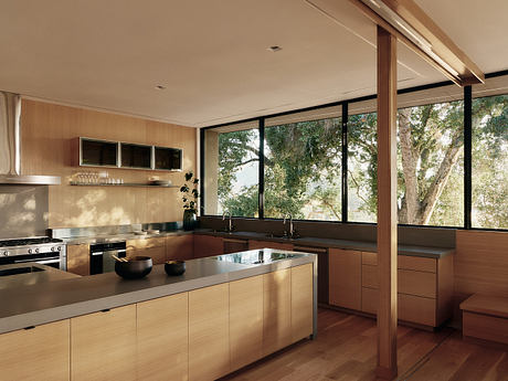 Meadow House Reveals a Korean-Inflected Home for a Californian Meadow - 6
