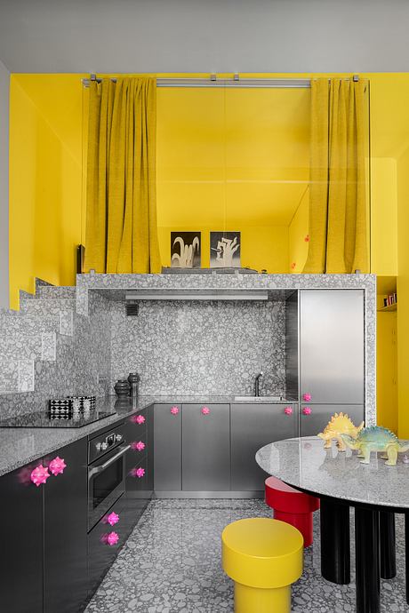 A Resolutely Maximalist Mini Loft — Color-Soaked Parisian Retreat - 4