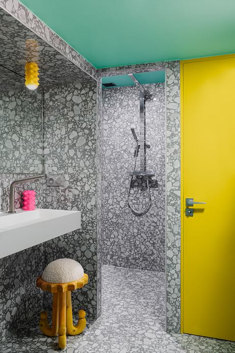 A Resolutely Maximalist Mini Loft — Color-Soaked Parisian Retreat - 8