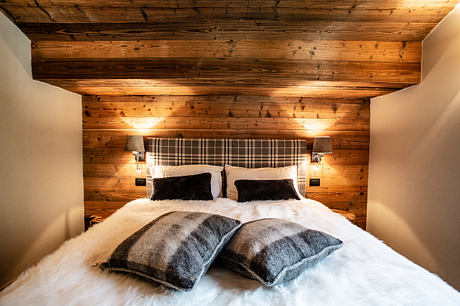 Kelly Chalet Warms Alpine Stone And Timber With Soft Luxury Inside - 9