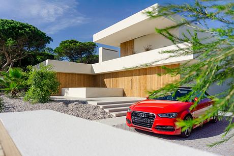 Casa Nau 64 Rewrites Courtyard Living — Between Pines And Lagoon Light - 11