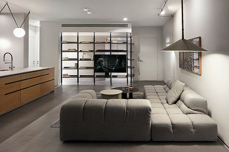 Soft & Minimal: Calm Terrazzo Living in a Refined Urban Apartment - 2