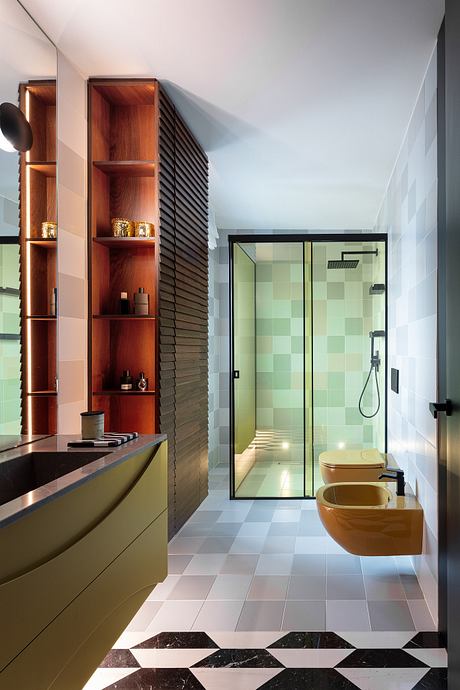 New retro’: Color and Light Shape a Vivid Neapolitan Home - 7