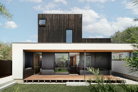 Cupertino Courtyard House Uses Courtyards to Shape Family Daily Life - 1