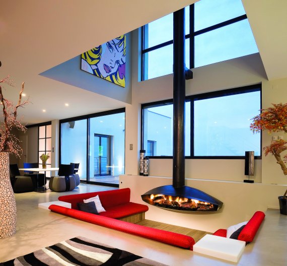 interior fireplace