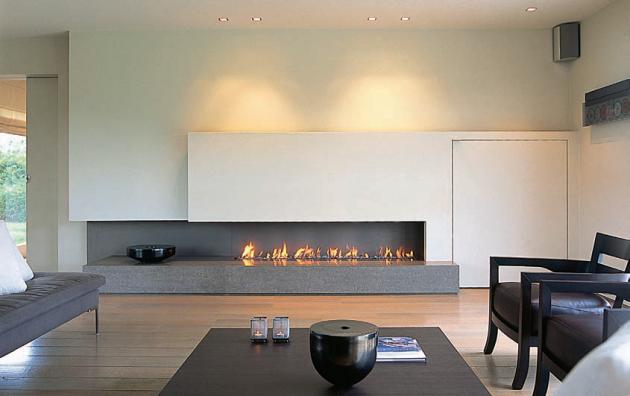 interior fireplace