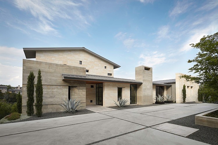 Hill Country Residence by Cornerstone Architects