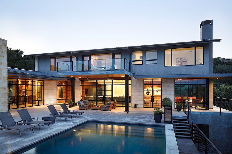 Hill Country Residence by Cornerstone Architects