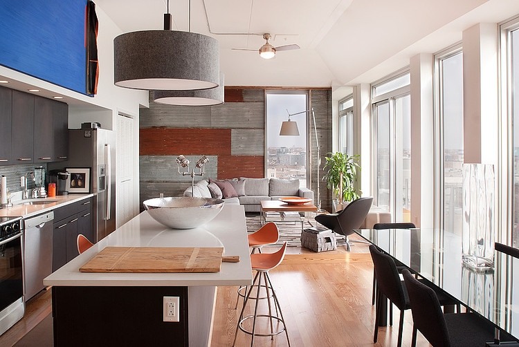 Philadelphia Penthouse by Groundswell Design Group