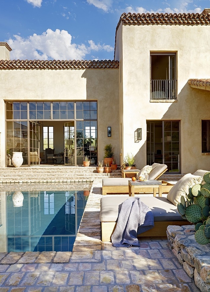 Eclectic Farmhouse by David Michael Miller Associates