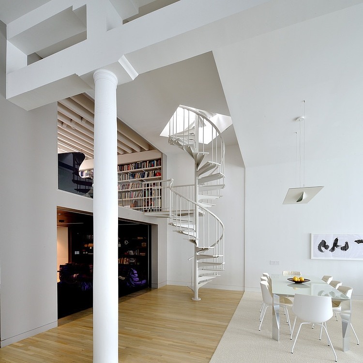 Broadway Duplex Loft by David Hotson Architect
